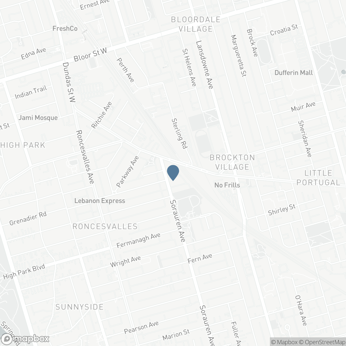 317 - 383 SORAUREN AVENUE, Toronto, Ontario M6R 0A4